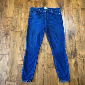 Paige Verdugo Ankle Skinny Jeans Women's 32 Mid Rise Casual Stretch Denim